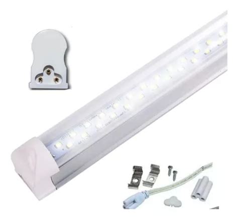 Regleta Tubo Led Base Metalica W Cm Oferta Blanca Pz Env O Gratis