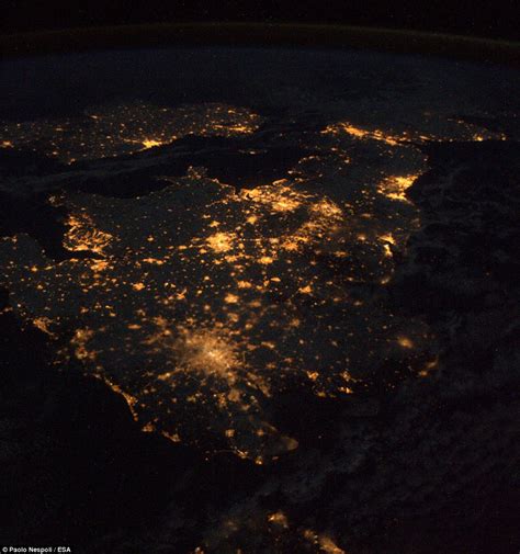 International Space Station Image Britain From Space In A Whole New