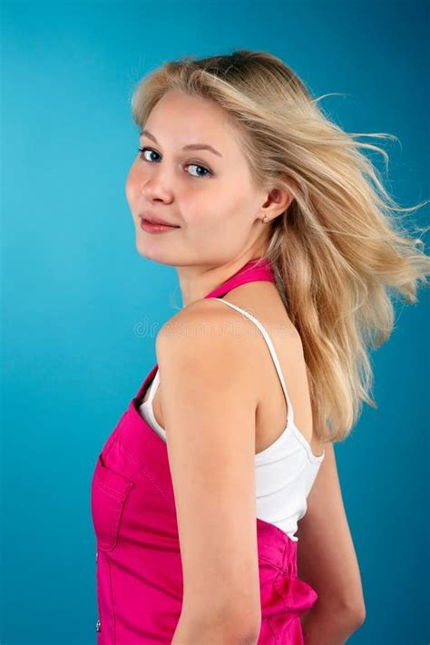 Blonde Portrait Stock Photo Image Of Beautiful Caucasian