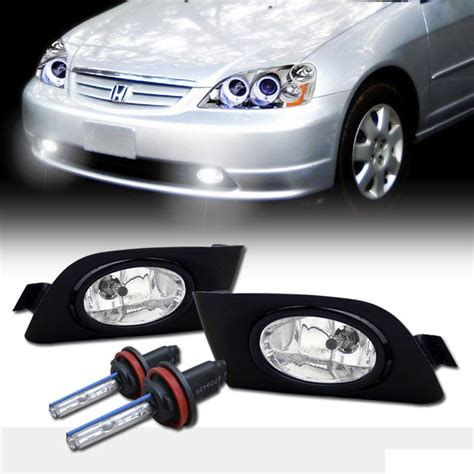 Kit De Faros Antiniebla Civic Coupe Sedan 2 4 Puertas 01 03 1 450