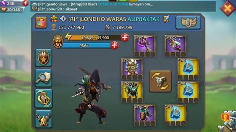 Overview Akun Solo Trap Set Talent Set Gear Set Ruas Dan Set Hero