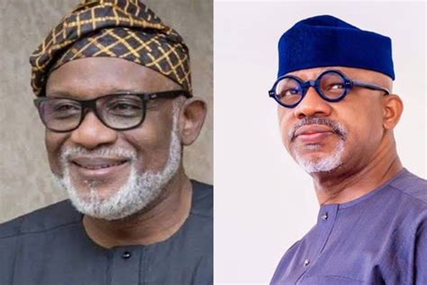 Akeredolu Your Death Is Tragic Abiodun Mourns Late Ondo Governor