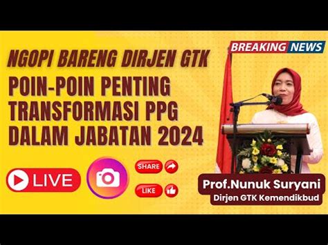 Poin Poin Penting Transformasi Ppg Dalam Jabatan Langsung Dari