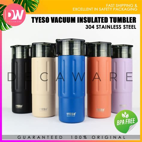 Original Tyeso Vacuum Insulated Tumbler Handheld Hot And Cold Sports