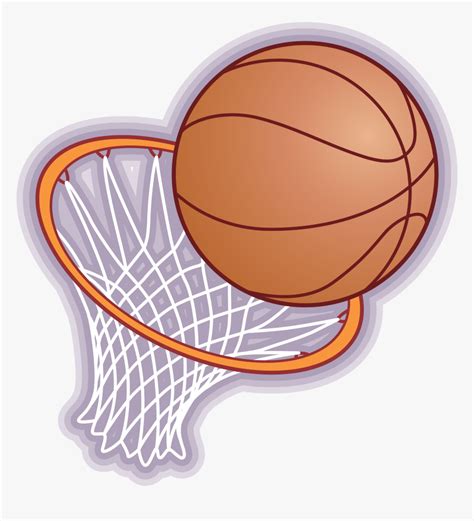 Transparent Basketball Net Clipart Cartoon Basketball Hoop Hd Png