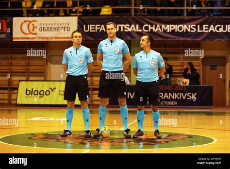 Ivano Frankivsk Ukraine October Referees Are Pictured