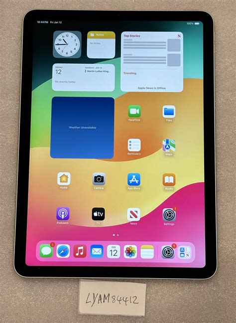 Apple Ipad Air 4th Gen Wi Fi Green 256gb A2316 Lyam84412 Swappa