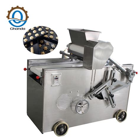 Automatic Mini Biscuit Cookie Depositor Machine Industrial Rotary