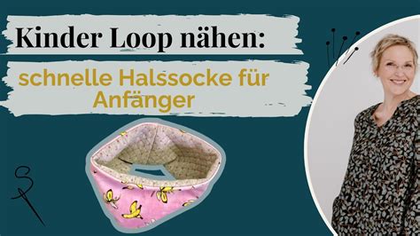 Loop F R Babies Und Kinder N Hen Schnelle Halssocke F R Anf Nger Youtube