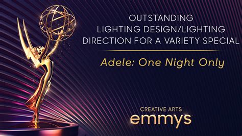 On Twitter RT TelevisionAcad Congrats To The Adele One Night Only