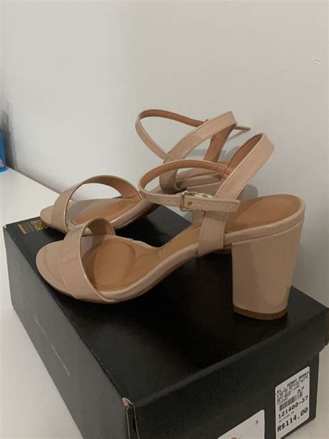 Sandália Nude Vizzano Sandália Feminina Vizzano Usado enjoei