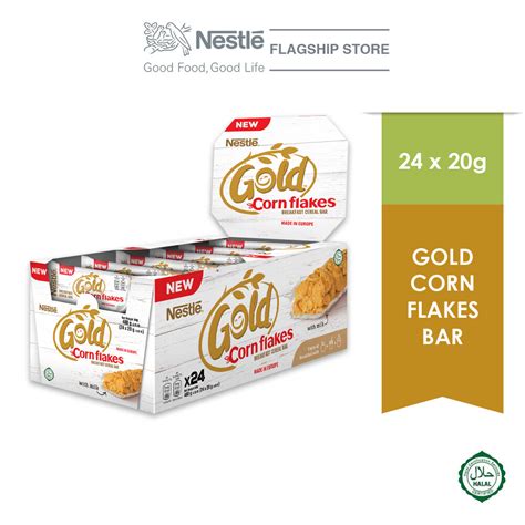 NESTLE GOLD Corn Flakes Bar 24x20g Exp Date Sept 24 Lazada