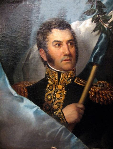 José de San Martin Serás lo que debas ser o no serás nada No