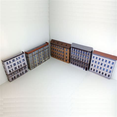 Z Gauge Buildings 1:220 – Scale Model Buildings