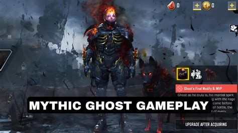 Mythic Ghost Eternal Siege Character Gameplay Lobby Look Mythic Ghost