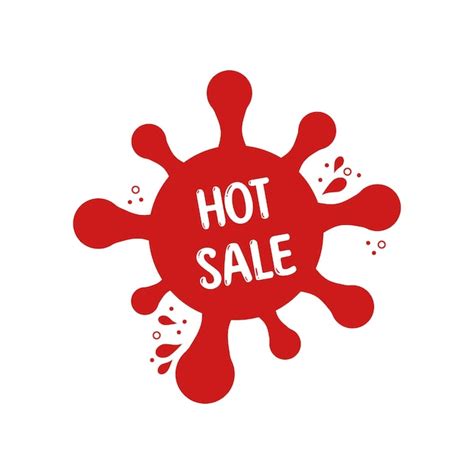 Premium Vector Hot Sale Concept Label Vector