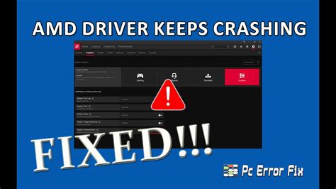 Fixed Amd Driver Crashing On Windows 11 10 Working Tutorial Pc