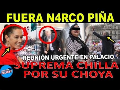 SE VAN DE LA CORTE POR TRAICIÓN A LA PATRIA HUNDEN A PIÑA AMLO GANÓ