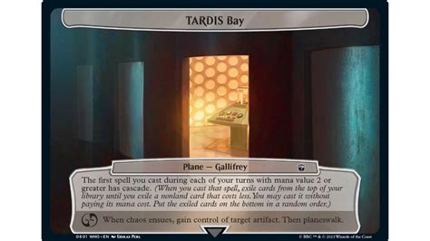 Mtg Doctor Who Release Date Card Spoilers And News