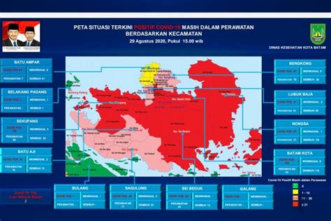 Kasus Covid Terus Bertambah Kecamatan Di Batam Zona Merah