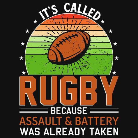 Premium Vector Rugby Tshirt Design