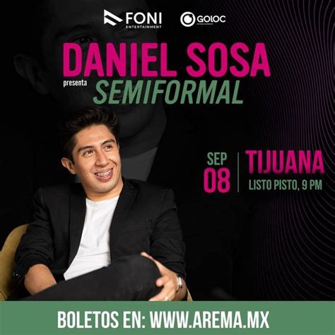 Daniel Sosa Semiformal En Tijuana Arema Ticket