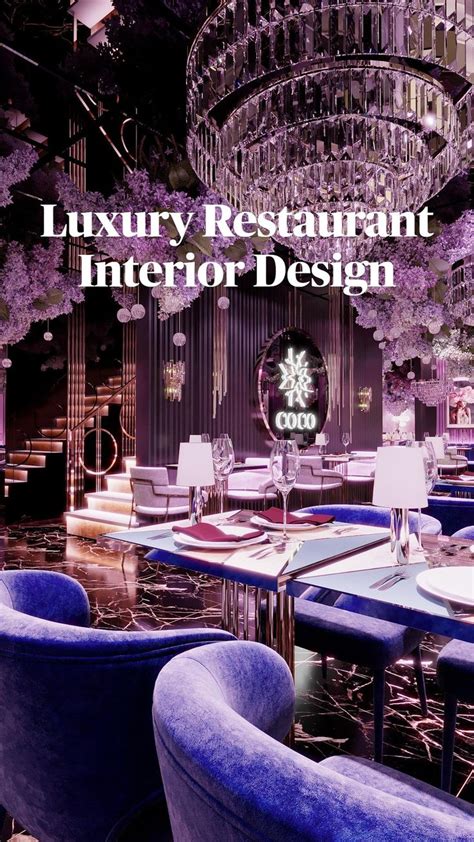 Luxury Restaurant Interior Design | Mimari tasarım, Tasarım, Restoran