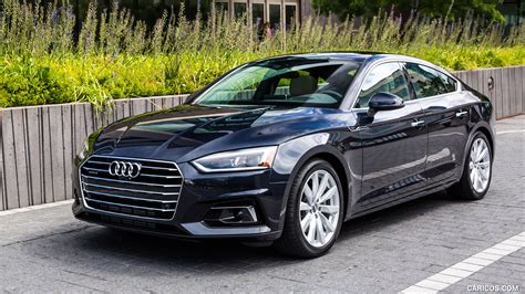 Audi A5 Sportback (US-Spec) | 2018MY | Front Three-Quarter