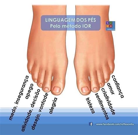 Reflexologia Podal 👣 On Instagram “a Linguagem Dos Pés é Um Dos