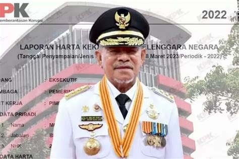 Segini Harta Kekayaan Gubernur Maluku Utara Abdul Gani Kasuba Yang Kena