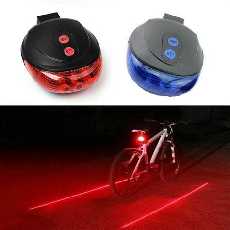 Lights Reflectors Pcs Led Silicone Bike Bicycle Front Rear Lights