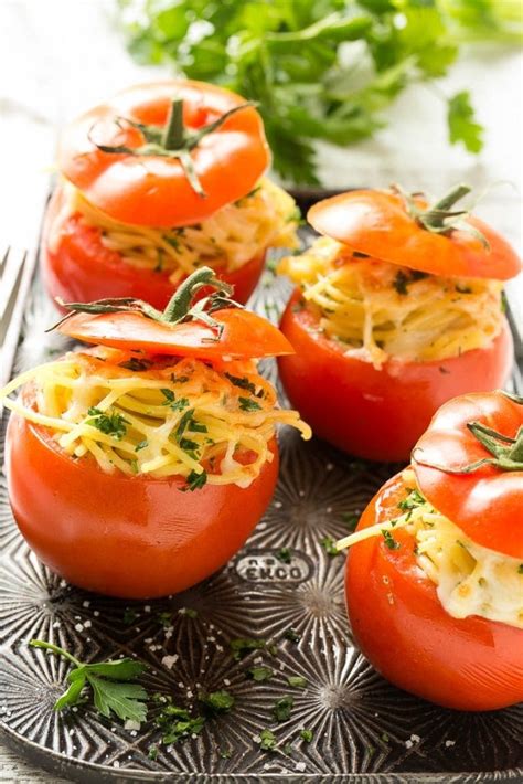 Easy Baked Stuffed Tomatoes