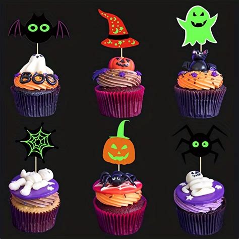 Kawaii Halloween Cupcake Toppers Artofit