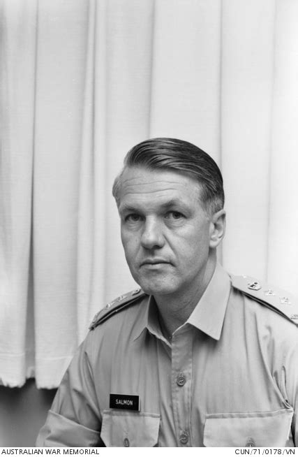 South Vietnam April 1971 Portrait Of The Chief Of Staff Headquarters Australian Force