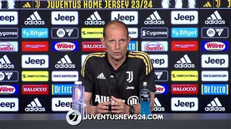 Conferenza Allegri pre Juve Milan Ho parlato con la proprietà Con la