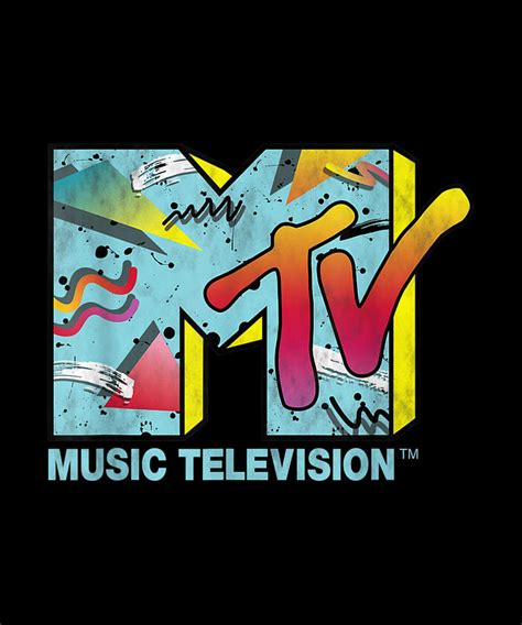 Classic Mtv Logo S Style Digital Art By Notorious Artist Fine Art