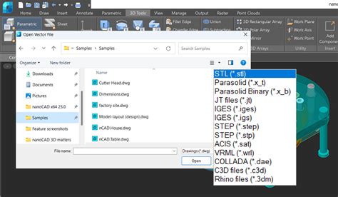 Nanocad D Modeling Module Is Designed For Direct And Parametric Modeling