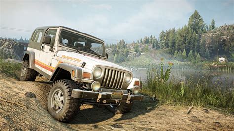 Snowrunner Adds Jeep Off Road Legends Wrangler Rubicon And Renegade