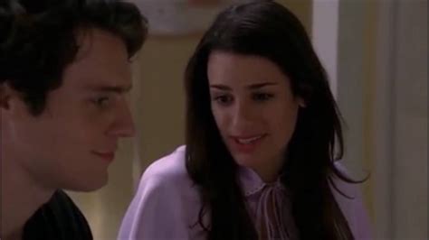 Glee Rachel And Finn Lie About Having Sex With Jesse And Santana 1x15 Youtube