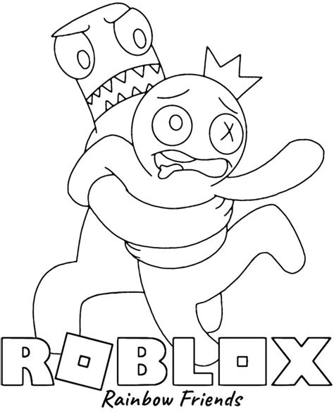 Dibujos Para Colorear De Roblox Y Sus Personajes