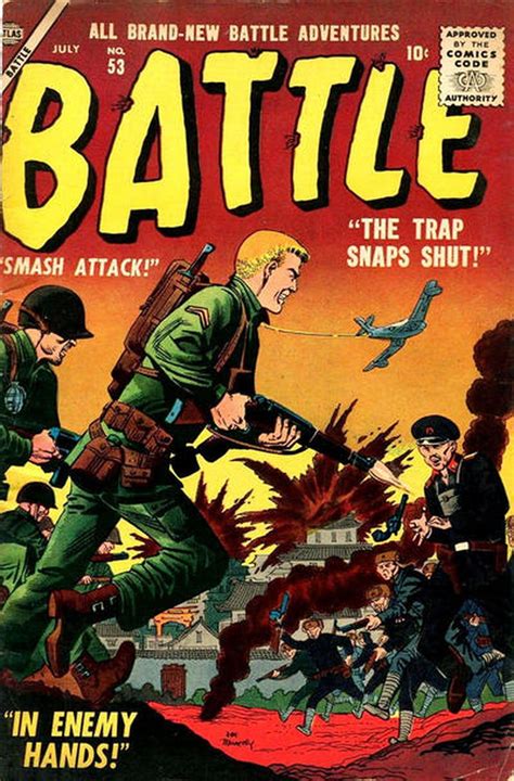 Battle 53 Published July 1957 Key Collector Comics