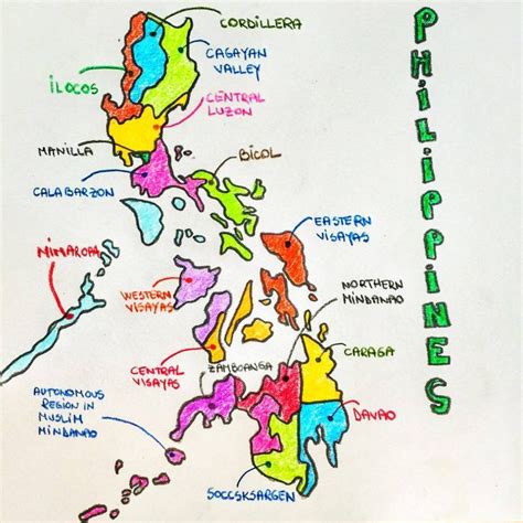 Mapa Ng Pilipinas Luzon Visayas Mindanao