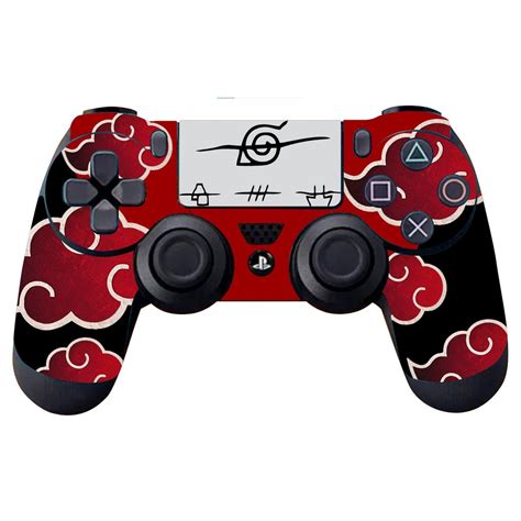 Skin Ps Controller Akatsuki Naruto Pele Adesiva Para Controle