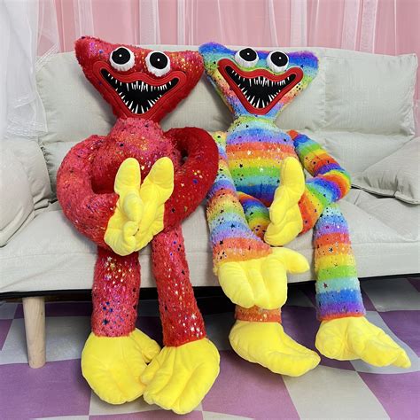 New Big Size Huggy Wuggy Plush Toy Soft Stuffed Games Toy Huggie Vige Kissy Misst Poppy Plush