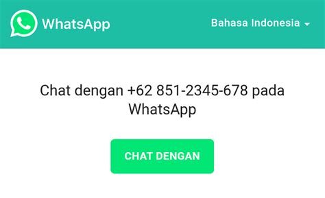 Cara Mengirim Pesan Whatsapp Tanpa Menambahkan Nomor Ke Kontak