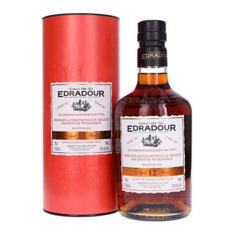 Edradour 2011 12 Year Old Sherry Cask Whisky From The Whisky World UK