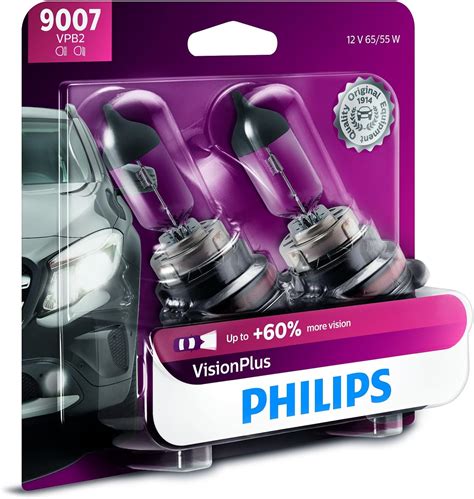 Philips Visionplus Upgrade Headlight Bulb With Up To More