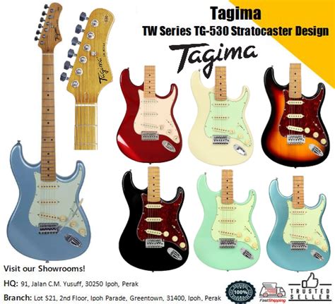 Tagima TG 530 Stratocaster Design TW Series Electric Guitar Lazada