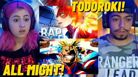 React Em Boku No Hero Rap Do All Might E Rap Do Todoroki