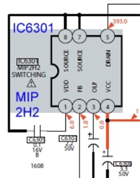 MIP2H2 Pinouts Panasonic DIP7 Pinout